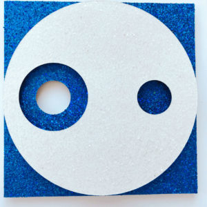 Glitter Relief Square and Circle
