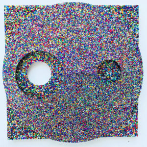 Glitter Relief Square and Circle