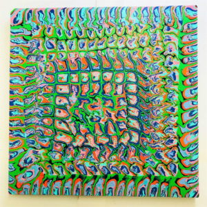 Squash Jelly Acrylic Painting 36"x 36" 1.5"